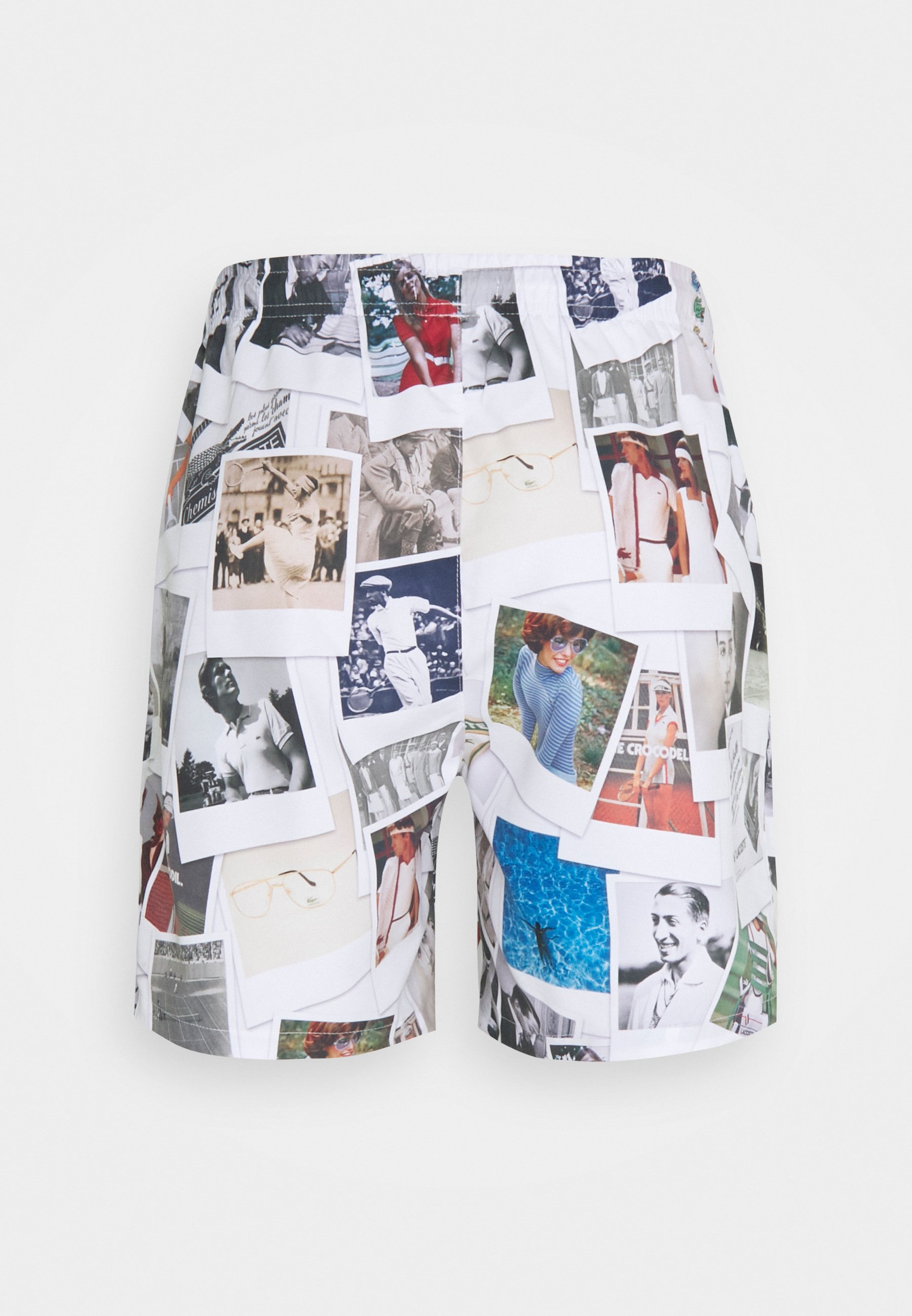 short de bain lacoste polaroid