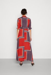 Kaffe KAVELANA - Maxi šaty - red ocre/orion blue