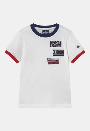 Champion, BASKET GAME CREWNECK UNISEX - T-shirt con stampa - white