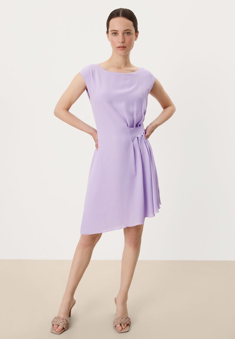 Damen Freizeitkleider | s.Oliver BLACK LABEL OPTIK Freizeitkleid purple/lila - OD35195 Damen Freizeitkleider | s.Oliver BLACK LABEL OPTIK Freizeitkleid purple/lila - OD35195