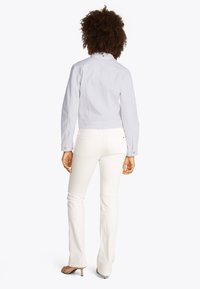 Tommy Hilfiger SLIM JACKET - Farmerdzseki - optic white