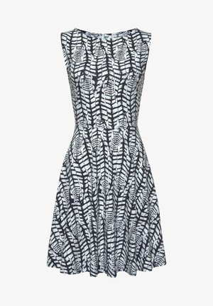 Beach Time, Beach accessory - dunkelblau-weiß-bedruckt