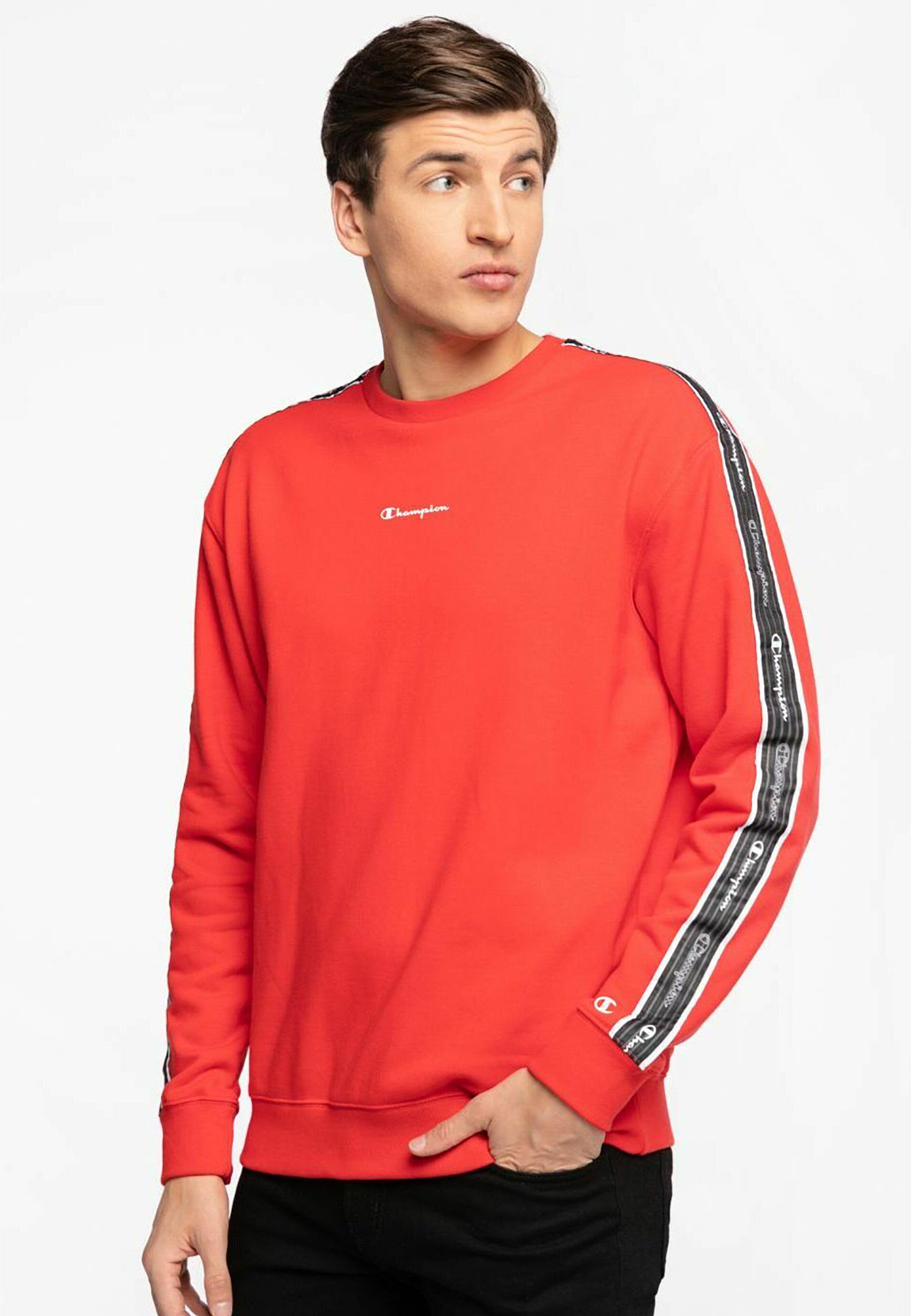 Champion Sweatshirt - red - Zalando.de