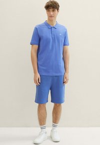 TOM TAILOR DENIM MIT LOGO - Pólóing - blueberry blue