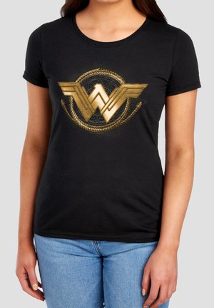 Cotton Soul, Print T-shirt - black