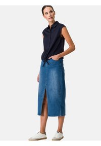 zero MIT TUNNELZUG - Bluse - night sky