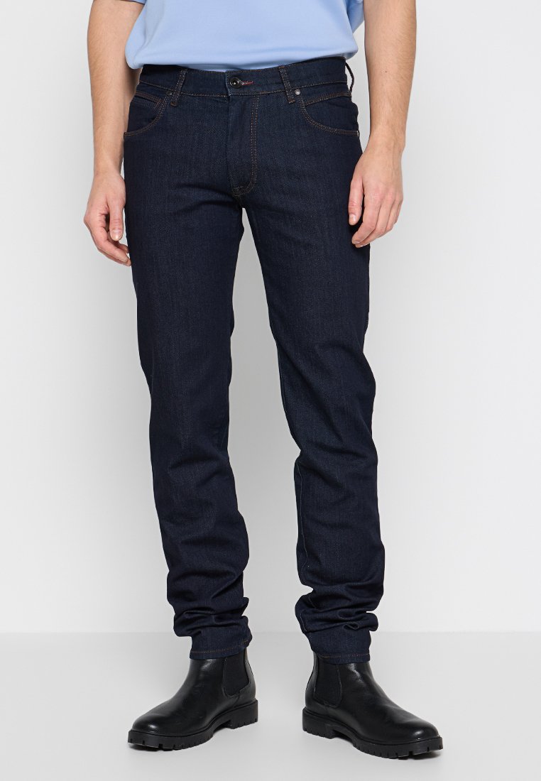 Bugatti Slim fit jeans donkerblauw