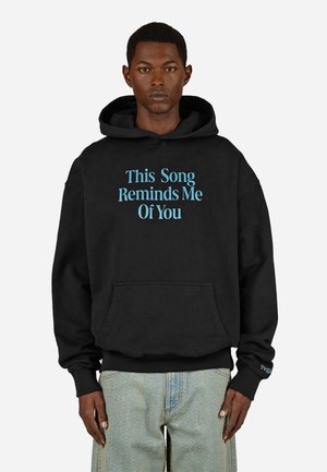 BLED - Kapucnis pulóver - washed black