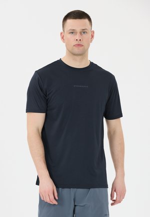 T-shirt med print - 2101 dark sapphire