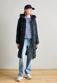 Mos Mosh SQUARE COAT - Sulemantel - navy