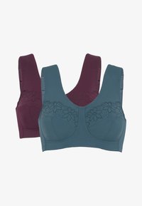 Unausgewählt, dark purple/dark petrol