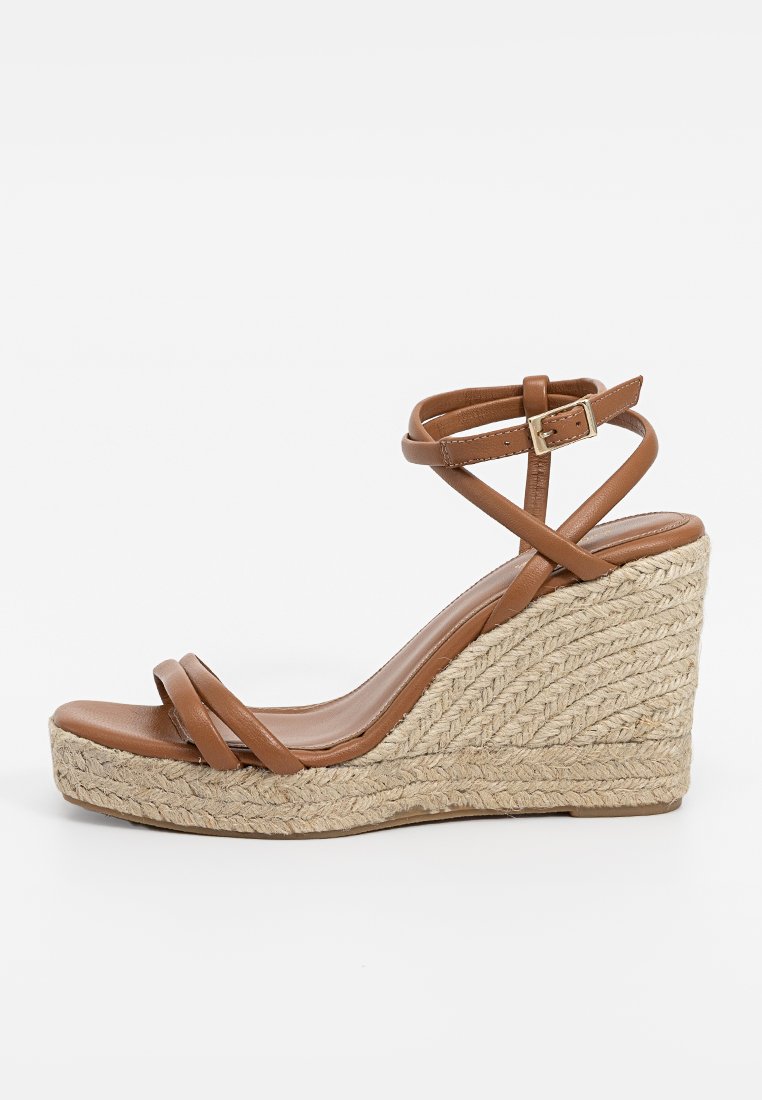 & Other Stories Sandalen met sleehak bruin & Other Stories Sandalen met sleehak bruin