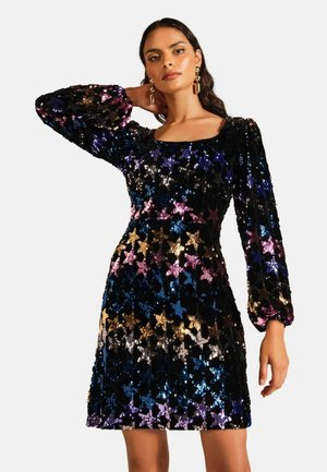 REGULAR FIT - MINI  - Cocktailkjole / festkjole - multi star