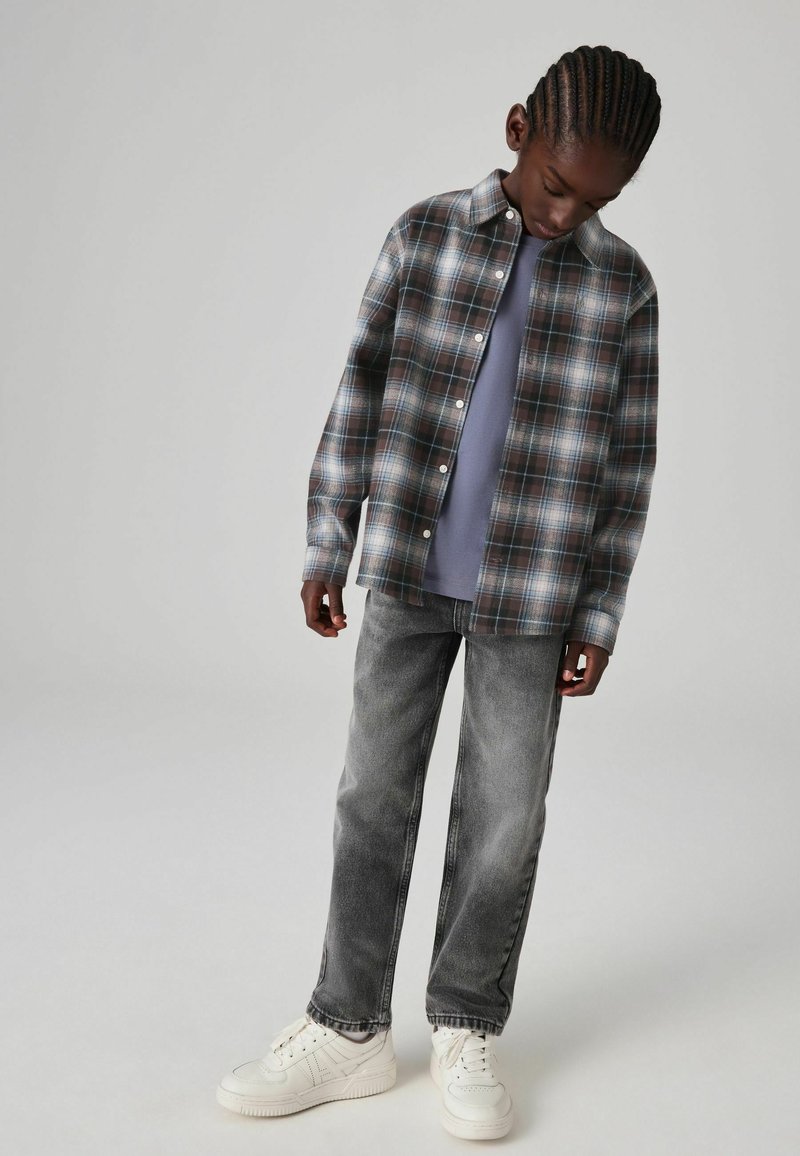 smALLSAINTS VALENS - Camicia - brown blue