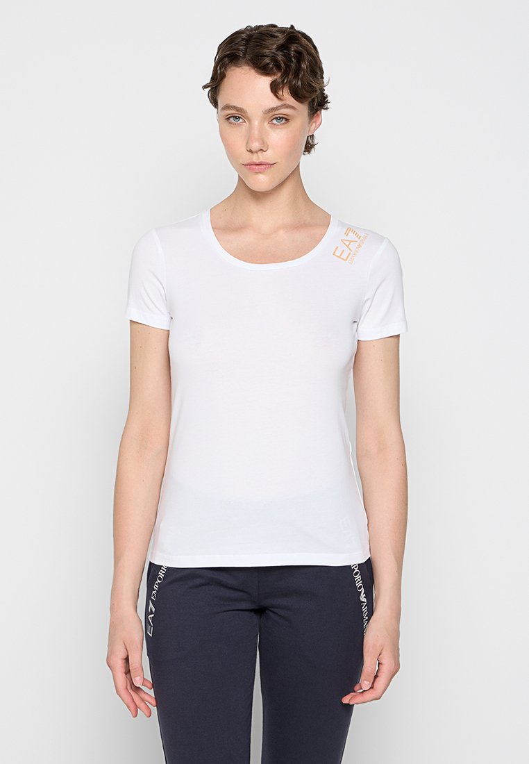EA7 Emporio Armani T-shirt basic wit