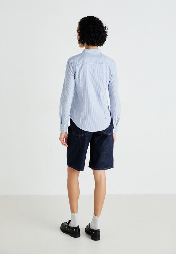 BAGGY - Denim shorts - rinsed denim3