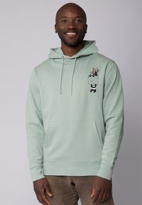 watapparel POCKET PANDAS - Hoodie - aloe