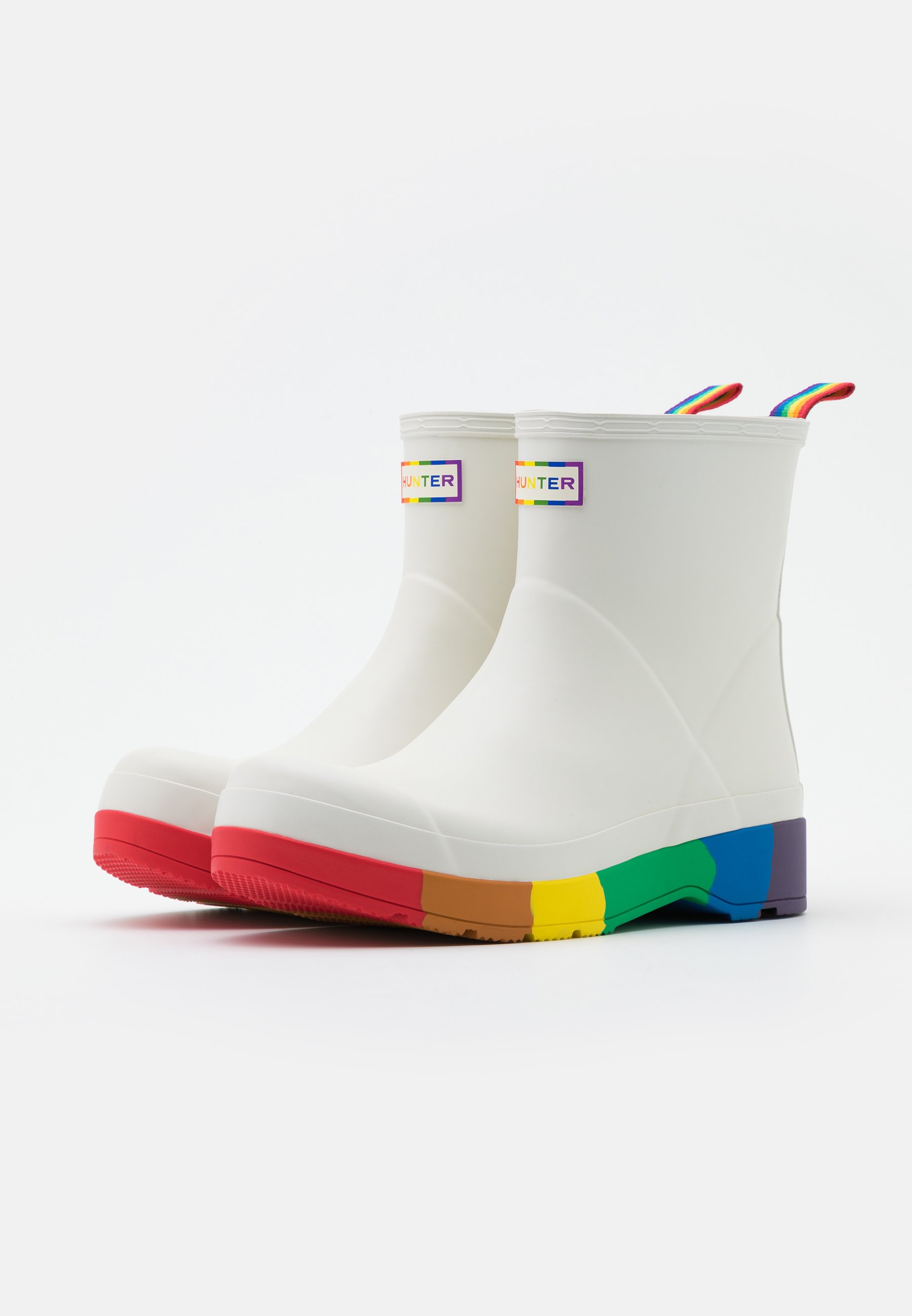 Hunter ORIGINAL ORIGINAL PRIDE PLAY BOOTS Gummistøvler Hvite Hunter Sko | Dame | Nye sko på nett hos Zalando.no