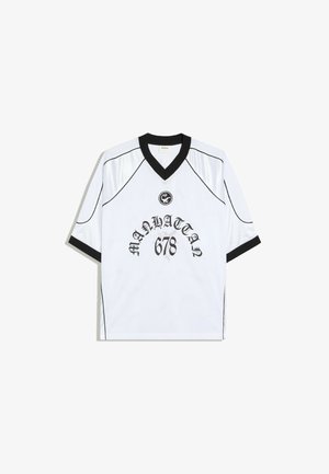 Bershka, - T-shirt z nadrukiem