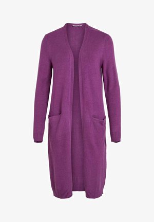 VIRIL LONG CARDIGAN - Kofta - sparkling grape