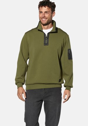 Sweatshirt - oliv