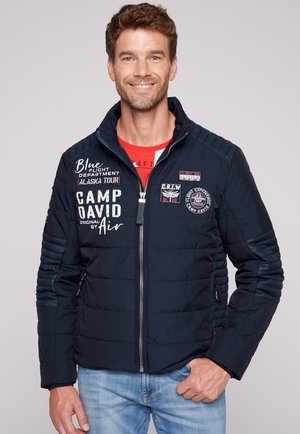 Camp David IM BIKER LOOK - Winter jacket - frozen navy