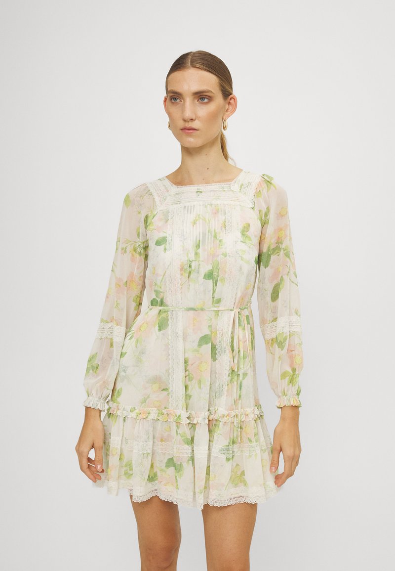 Needle & Thread IMMORTAL ROSE VIOLA MICRO MINI DRESS - Cocktailklänning - moonshine
