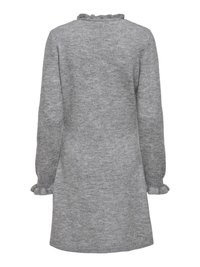 JDY JDYLETTY - Robe pull - light grey melange