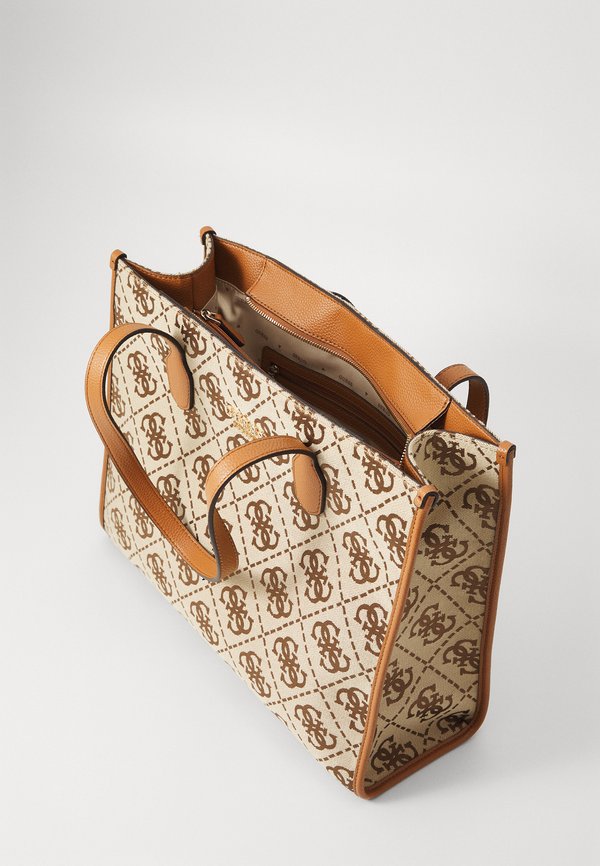 SILVANA GIRLFRIEND TOTE - Tote bag - latte logo2