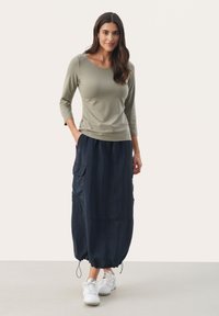 Part Two EMEL - Long sleeved top - vetiver