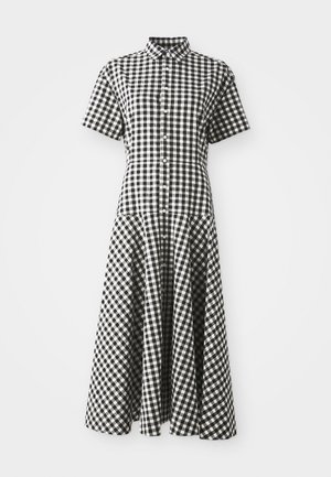 DRESS - Tričkové šaty - black/white
