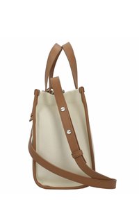 Lacoste HERITAGE 27 CM - Rankinė - natural tan