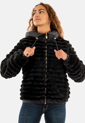 Giacca in pile - noir