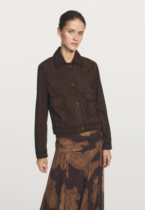 Massimo Dutti - Kurtka skórzana