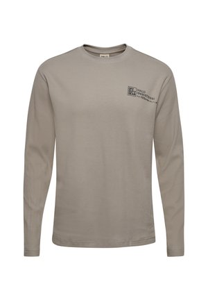 GEAR  WAFFLE - Long sleeved top - mourning dove