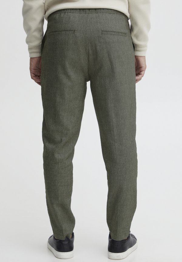 CGPILOU LINEN MIX - Trousers - burnt olive melange3
