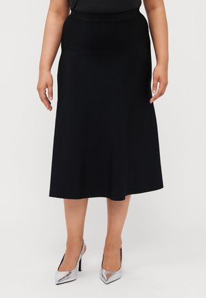 SKIRT - A-line skirt - black