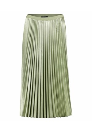 Veckad kjol - light green