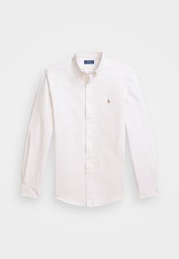 LONG SLEEVE SPORT SHIRT - Button down-skjorte - coastal beige/white