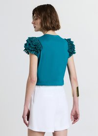 Calliope CALLIOPE - T-shirt con stampa - verde petrolio