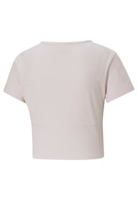 Puma CLASSICS STRUCTURED  - Lihtne T-särk - chalk pink