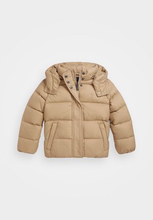 HOODED DOWN JACKET - Down jacket - vintage khaki