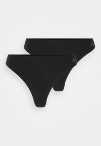 adidas Sportswear 2 PACK - String - black/svart - Zalando.no