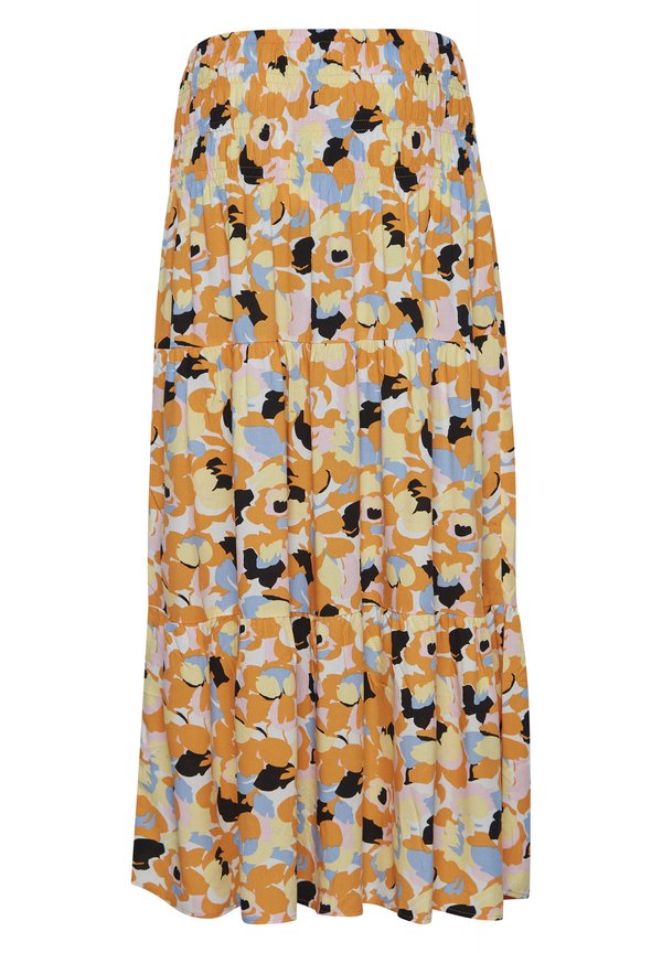 BYMmjoella - Maxi skirt - lemon meringue mix2