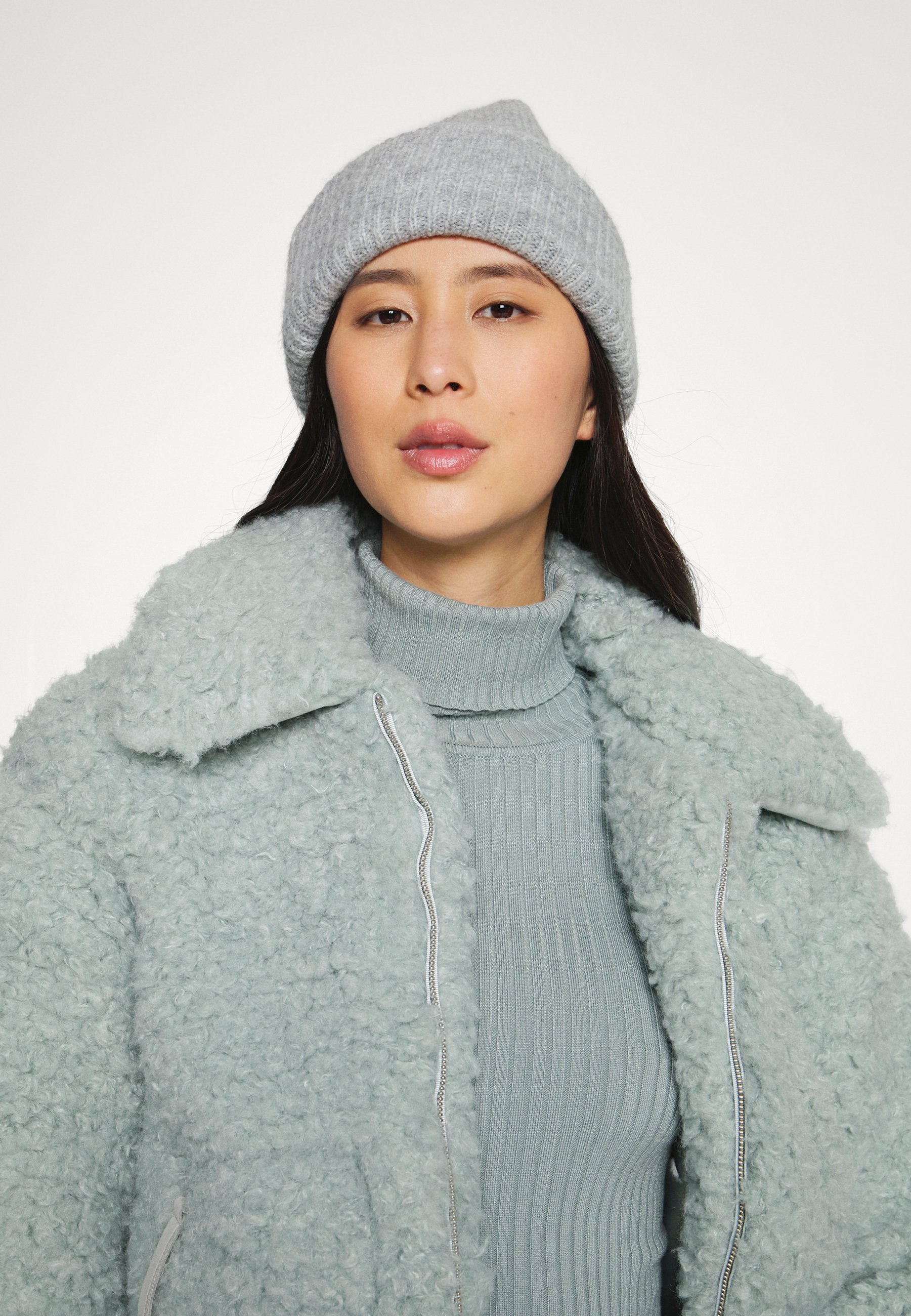 UGG MAEVE SHERPA JACKET - Winterjas - sidewalk/mintgroen - Zalando.nl