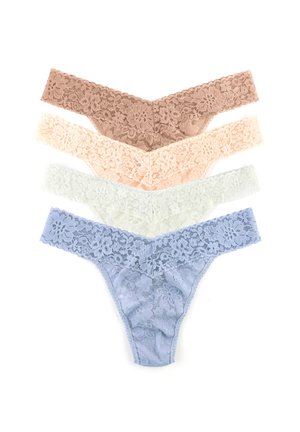4PACK  - String - taupe vanilla grey mist marshmallow