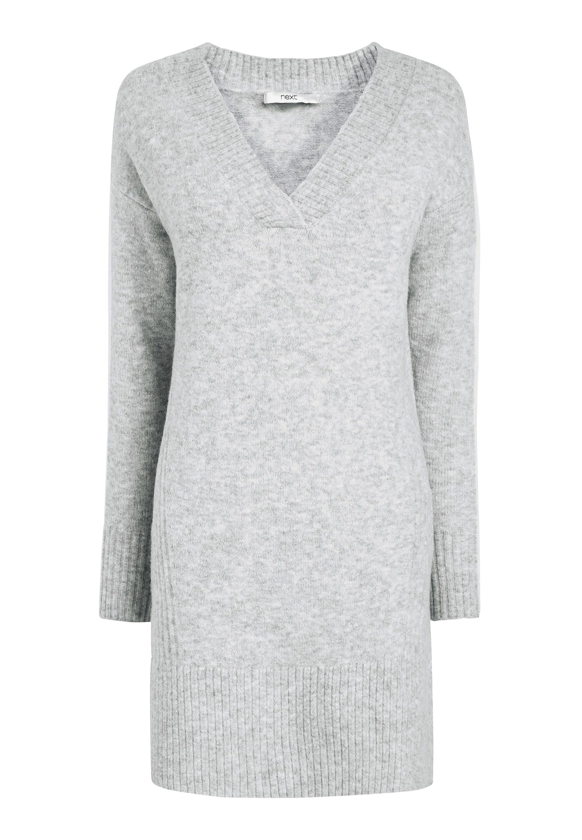 next grey jumper dress