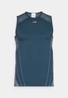 SCULPT SEAMLESS TANK - Top - dark dusty teal