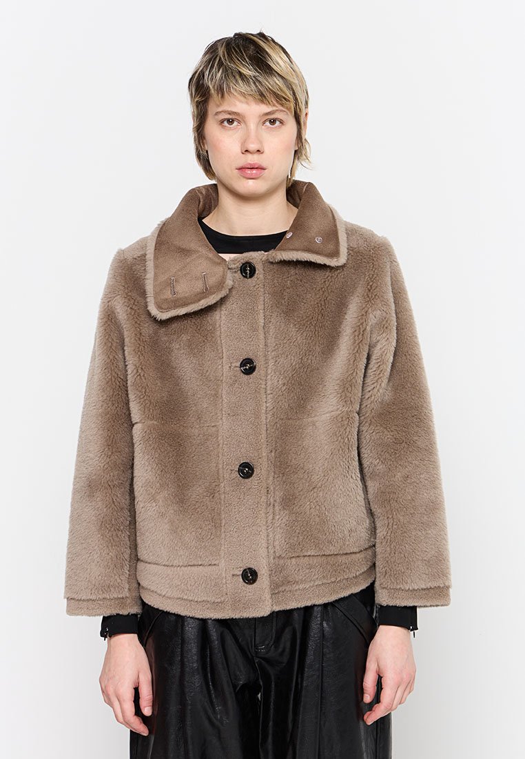 Oakwood Winterjas taupe