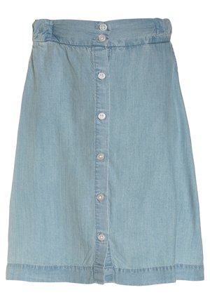 A-lijn rok - light-blue denim